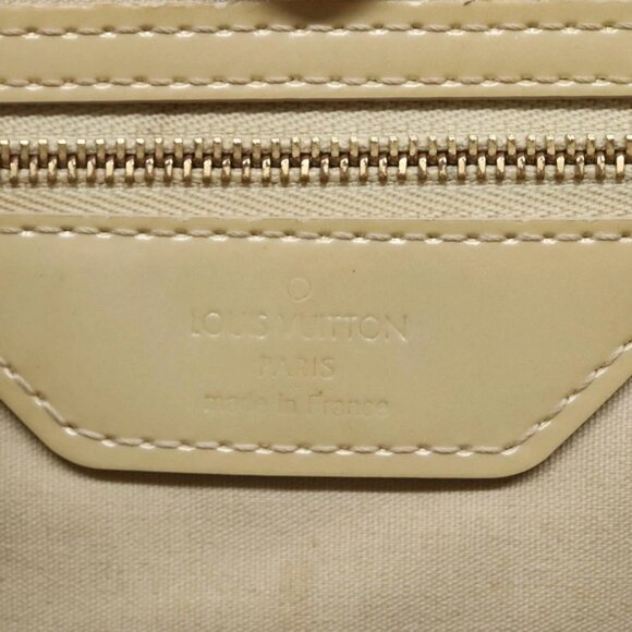 LOUIS VUITTON Monogram Vernis Wilshire MM Hand Bag Broncorail M91441 Auth 134792 - Picture 12 of 15